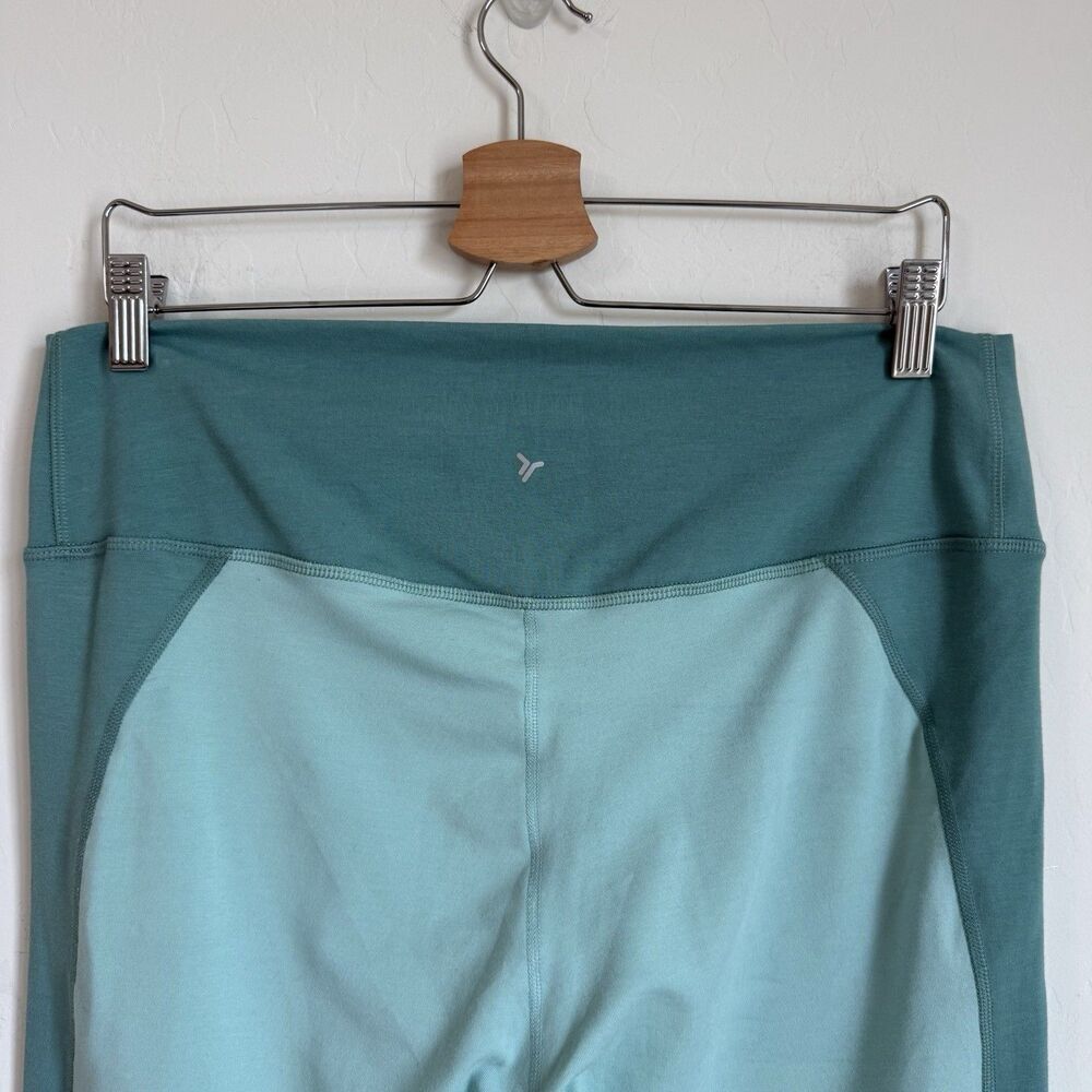 Old Navy Active XL High-Waisted PowerChill Two-Tone Compression Legging Yoga Gym - Picture 10 of 15